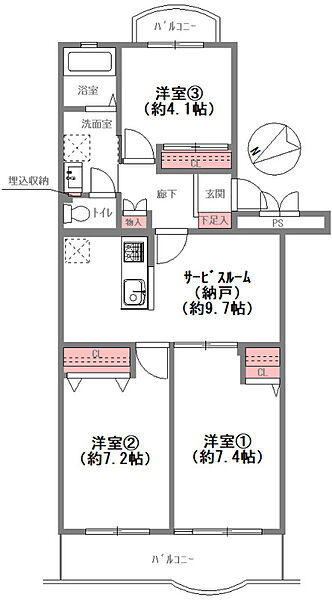 間取り：327002982621