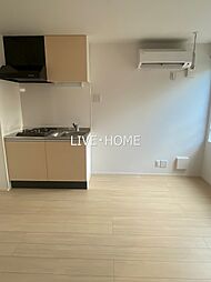 西武新宿線 都立家政駅 徒歩9分の賃貸アパート 2階ワンルームのリビング/ダイニング