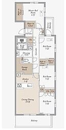 KDXレジデンス武蔵境II 1階4SLDKの間取り