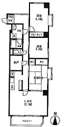 三鷹パークファミリア 3階3SLDKの間取り