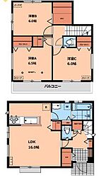 小川町1丁目478戸建賃貸住宅 3LDKの間取り
