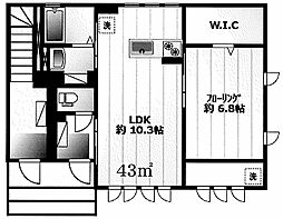VitaSerena 1LDKの間取図画像