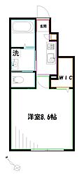 ミハス吉祥寺東町2 1Kの間取図画像