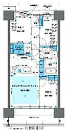 JR総武線 荻窪駅 徒歩15分の賃貸マンション 5階3LDKの間取り