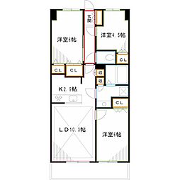 間取図画像 3LDK