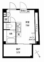 杉並区桃井1丁目マンション 1LDKの間取図画像
