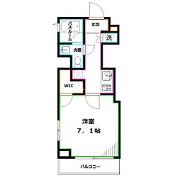 ブライズ西荻窪 1Kの間取図画像