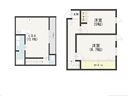 ImagawaMidGardenSuite 2LDKの間取図画像