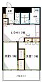 ディフロイデェ4階13.6万円