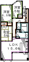 グランスイート三鷹下連雀 3LDKの間取図画像