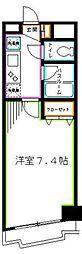 ラクラス荻窪 1Kの間取図画像