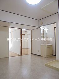 東高円寺ハイム 2階2DKのリビング/ダイニング