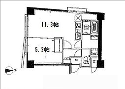山手杉並ビル 1LDKの間取図画像