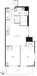ルーブル方南町弐番館 2LDKの間取図画像