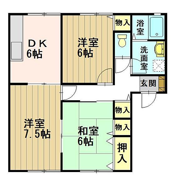 同じ建物の物件間取り写真 - ID:202008730884