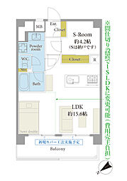 間取図画像 1SLDK