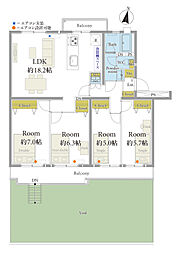 間取図画像 4LDK