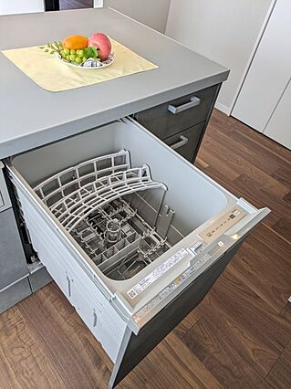 食後の片付けも...