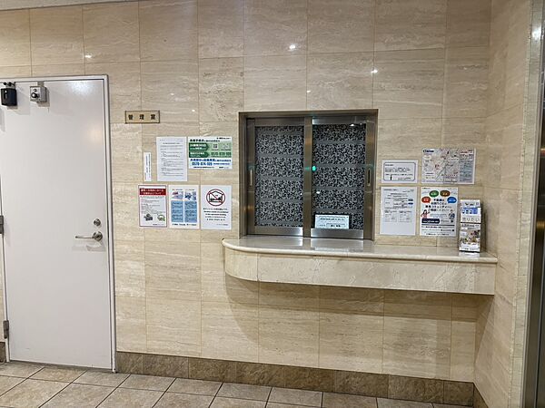 管理室です。日々の管理が行き届いています。