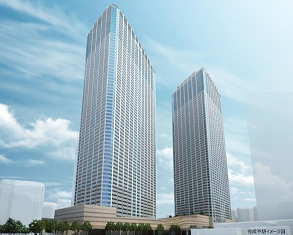 「新宿」大規模再開発”イメージ図