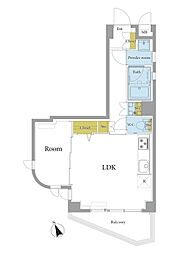 セレスト西荻窪 1LDKの間取図画像