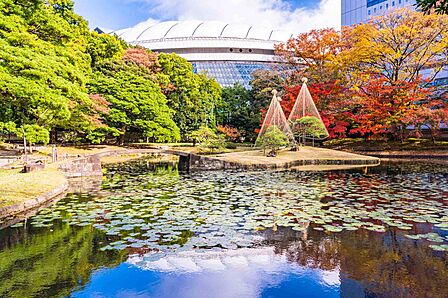 小石川後楽園　四季折々の自然が楽しめる歴史ある日本庭園