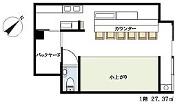 サンライズマンション久米川の間取図画像