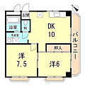 西村マンション2階5.5万円