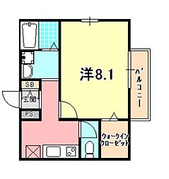 神戸市西神・山手線 湊川公園駅 徒歩15分の賃貸マンション 1階1Kの間取り