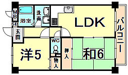 JR福知山線 中山寺駅 徒歩15分 3階/-
