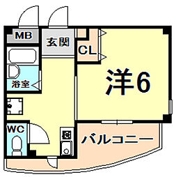 阪神本線 西宮駅 徒歩13分 3階/-
