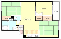JR東海道・山陽本線 朝霧駅 バス8分 長尾辻下車 徒歩1分