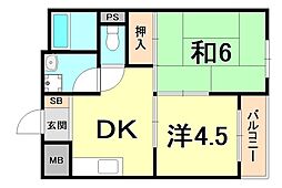 阪神本線 香櫨園駅 徒歩15分