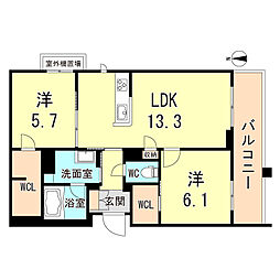阪急神戸本線 塚口駅 徒歩5分 3階/-