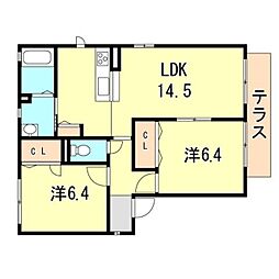 JR東海道・山陽本線 朝霧駅 バス6分 神陵台小学校前下車 徒歩9分