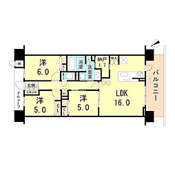 間取図画像 3LDK