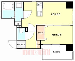 神戸市西神・山手線 湊川公園駅 徒歩3分 6階/-