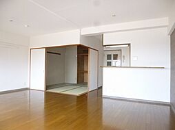 山仁サツキハイツII 603 6階2LDKのリビング/ダイニング