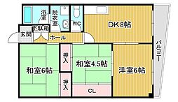 間取図画像 3DK
