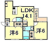 尼崎市富松町１丁目 2階建 築5年のイメージ