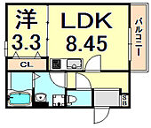 尼崎市水堂町１丁目 3階建 築6年のイメージ
