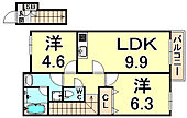 尼崎市田能３丁目 2階建 築9年のイメージ