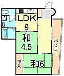 尼崎市南武庫之荘６丁目 3階建 築32年のイメージ