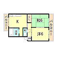 橋本マンション4階5.5万円