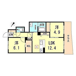 サワーソレアードB 1階