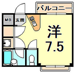 ジェムコート 2階