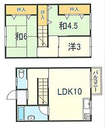 明舞第6団地14号棟 2階