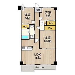 間取図画像 3LDK