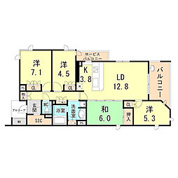 間取図画像 4LDK