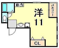 間取図画像 ワンルーム